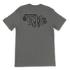 W911 Logo w/Badges Short Sleeve T-Shirt