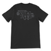 W911 Logo w/Badges Short Sleeve T-Shirt