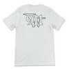 W911 Logo Short Sleeve T-Shirt (front and back)