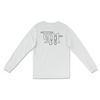 W911 Logo Long Sleeve T-Shirt (front and back)
