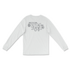 W911 Logo w/Badges Long Sleeve T-Shirt