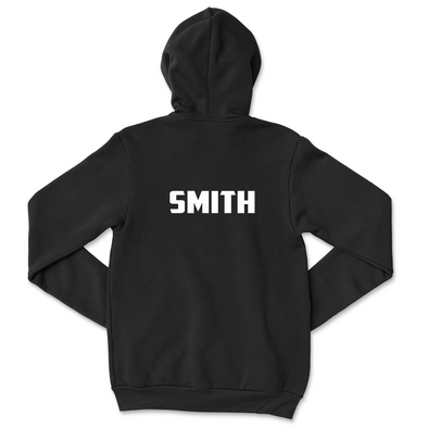 Team Unisex Full-Zip Hoodie Sweatshirt - PERSONALIZED