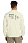 W911 Logo w/Badges 1/4 Zip Sweatshirt