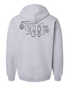 W911 Logo w/Badges Full Zip Hoodie