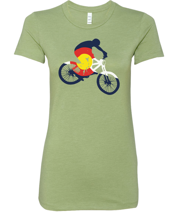 Colorado Mountain Bike Women's T-Shirt
