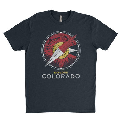 Explore Colorado Compass T-Shirt