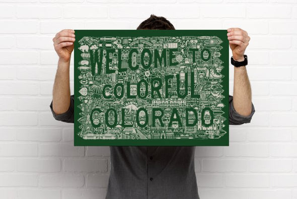 Welcome to Colorful Colorado poster