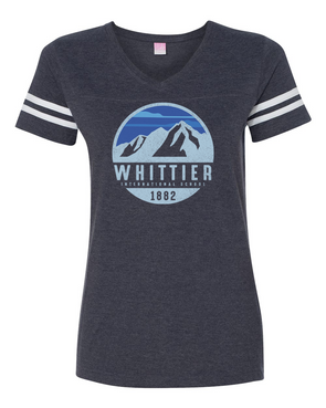 Whittier Ladies' Football T-Shirt