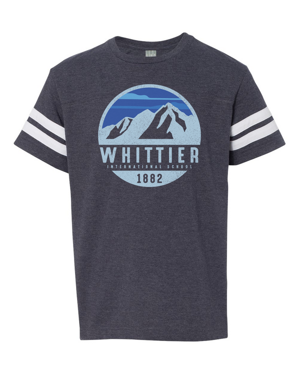 Whittier Youth Football Fine Jersey T-Shirt