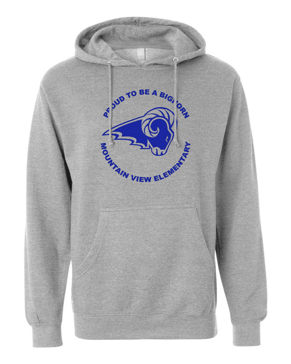 Mountain View Logo Adult Pull Over Hoodie