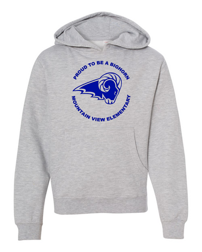 Mountain View Logo Youth Pull Over Hoodie