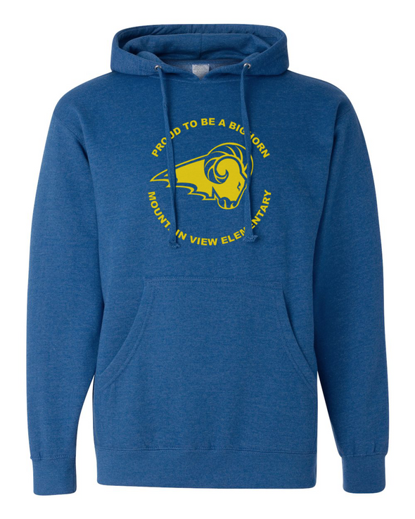 Mountain View Logo Adult Pull Over Hoodie